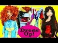 Disney Princess DRESS UP KidKraft MAKEOVER Closet Vanity Closet My Size Elsa Frozen Anna Dolls