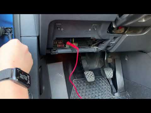 How to install a Garmin Dash Cam and Parking Model Cable into the fuse box
