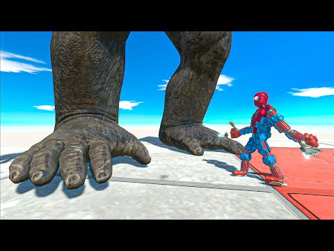 5 Levels of KING KONG - Animal Revolt Battle Simulator