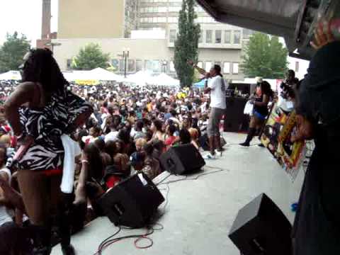 Quick peak of Vybz Evolution Band in DC Carnival 2011