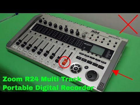 ✅  How To Use Zoom R24 Multi Track Portable Digital Recorder Review
