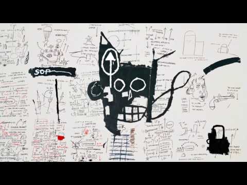 Basquiat Animated - White Lines
