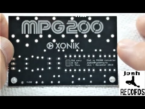 MPG 200 Assembly and Test - Roland PG200 midi CC hardware emulator