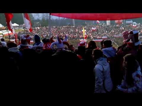 Puchar Świata Zakopane 2014 konkurs drużynowy 18.01.2014 Atmosfera na skoczni Kibice