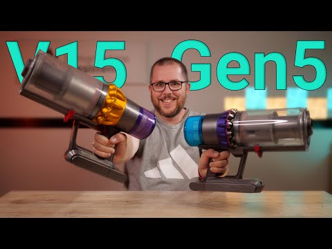 Dyson V15 vs. Dyson Gen5detect - Vergleich der beiden Premium-Modelle