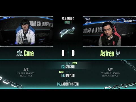 [2023 GSL S2] Ro.16 Group D Match1 Cure vs Astrea