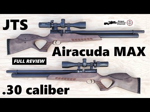 JTS Airacuda Max .30 Big Bore PCP Rifle Review (Top Accuracy on a Budget)