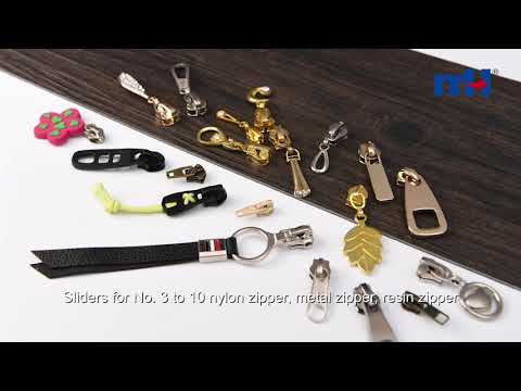 Zipper replacement sliders and pullers