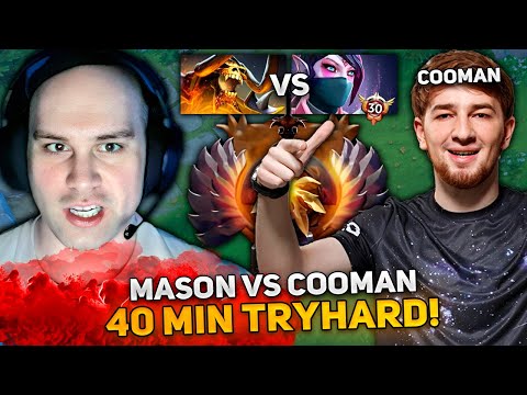 MASON TRYHARD on CLINKZ vs TIER 30 TEMPLAR ASSASSIN by COOMAN!