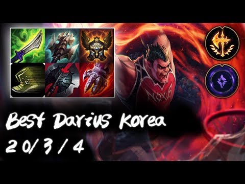 Best Darius Korea Top vs Gangplank | Korea High Elo Replays