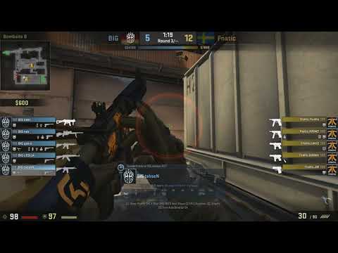 BIG Tabsen Ace vs Fnatic Train @ ESL PRO LEAGUE SEASON 6