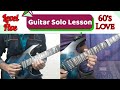 Level Five-60's LOVE [Guitar Solo Lesson]