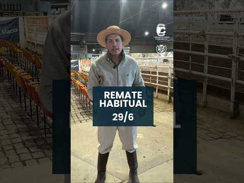 Remate habitual 29/6/2026.