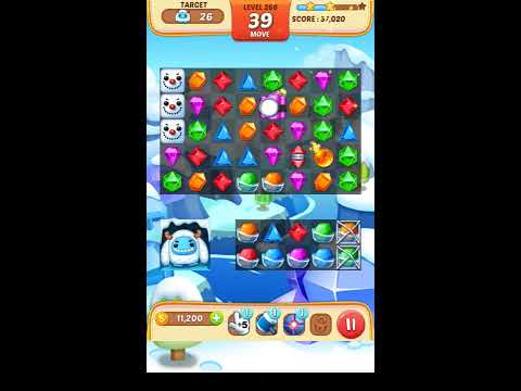 Jewel Match King Level 268 - Walkthrough ( No Booster )