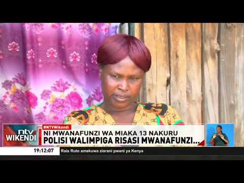 Familia ya mwanafunzi wa miaka 13 Nakuru yalilia haki baada ya mwanao kupigwa risasi maandamanoni