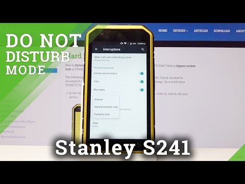 How to Use DND Mode in STANLEY S241 - Block Sounds