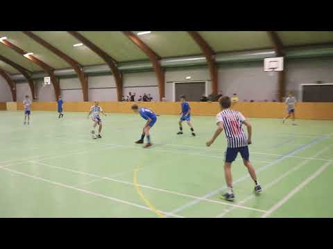 U13 BM Cup dec 2023 Krydskamp - OB 2 vs Næsby 4-1 - inden afbrydelse