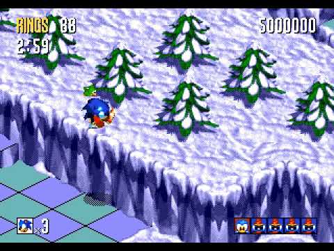 Sonic 3D Blast Director's Cut - Super Sonic Glitch