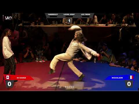 99 GOONZ vs MIGUEL SOW - Battle BAD 2022 - HIP-HOP Top 16
