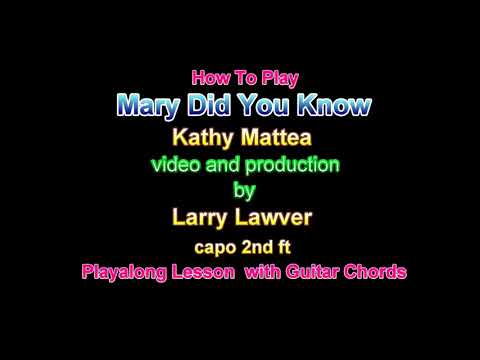 Mary, Did You Know? - Kathy Mattea