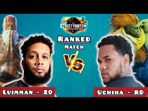 SF6 ▰ Luiman 20  ( Dhalsim ) VS Uchiha RD ( Blanka ) ▰ High Level Gameplay