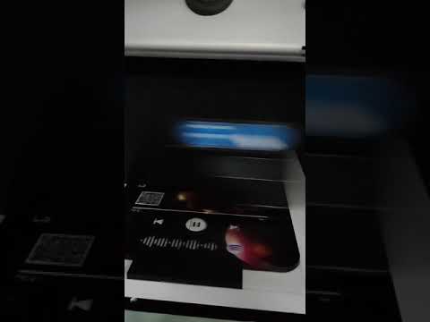 Печать трек-пластинки на уф-принтере