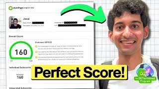 How Jesai Scored a Perfect 160 on the Duolingo English Test (DET)!