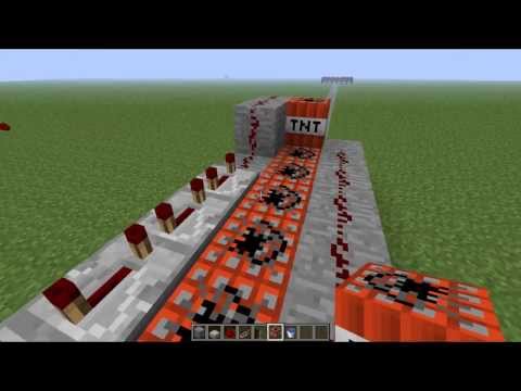 MC Naveed - Minecraft - How to Make a TnT Cannon - Complete Guide Fast and Easy - Minecraft