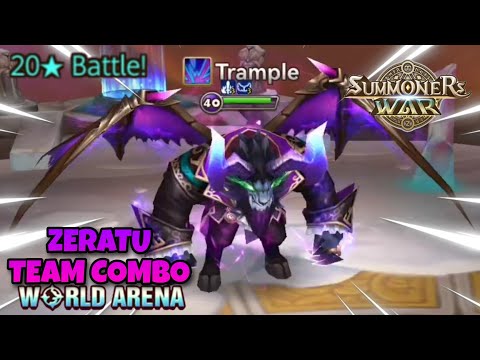 Zeratu Team Combo in World Arena Ep. 2 - Summoners War