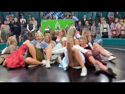 Oktoberfest Adventure: Girls Dominate the Teufelsrad Tradition