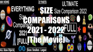 Size Comparisons 2021 - 2022 Splitscreen [The Movie]