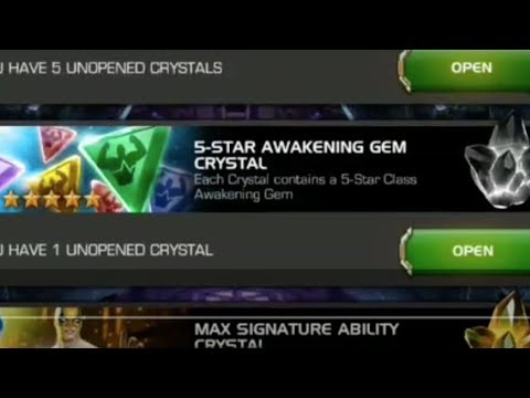 DT's 100X PHC, LEGENDARY CRYSTAL, 4X 5-STAR CRYSTAL & 5-STAR AWAKENING GEM OPENING!