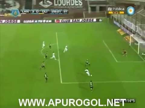 Lanus vs Olimpo (3-0) Torneo Inicial 2013 Fecha 5