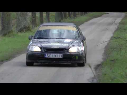 2 Runda Rajdowy Puchar Śląska 2017 - Michał Gromek / Grzegorz Szkucik - Honda Civic