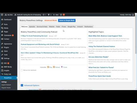 Finding Your Podcast RSS Feed in Powerpress