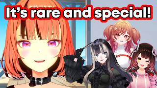 Kiara talks about her rare experiences with Ririka, Robocco, and Raden IRL