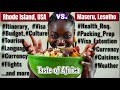 Travel Info Rhode Island USA Vs Maseru Lesotho Tourism Budget Travel Travel Advice