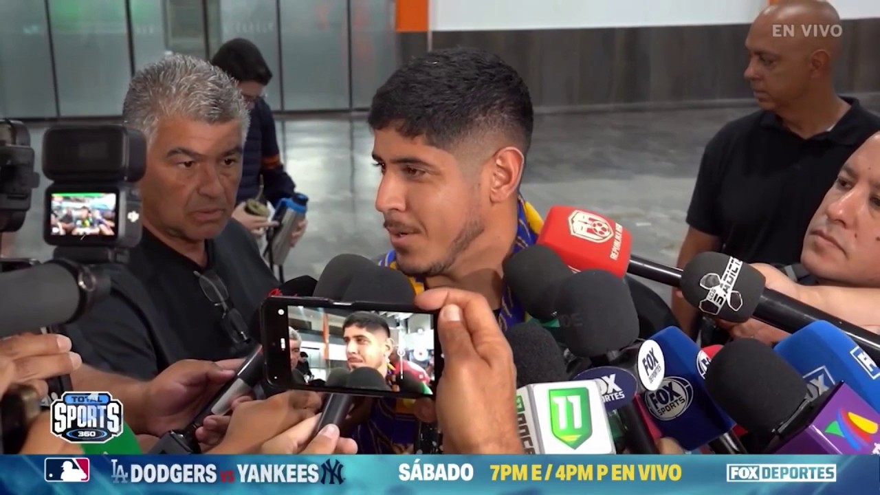 😉 "CONTENTO PORQUE SE FIJARON EN MÍ" | Alan Franco, nuevo refuerzo de Tigres | Total Sports