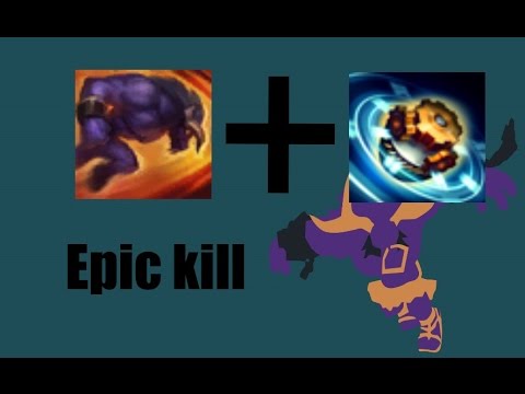 Alistar + Zilean funny kill