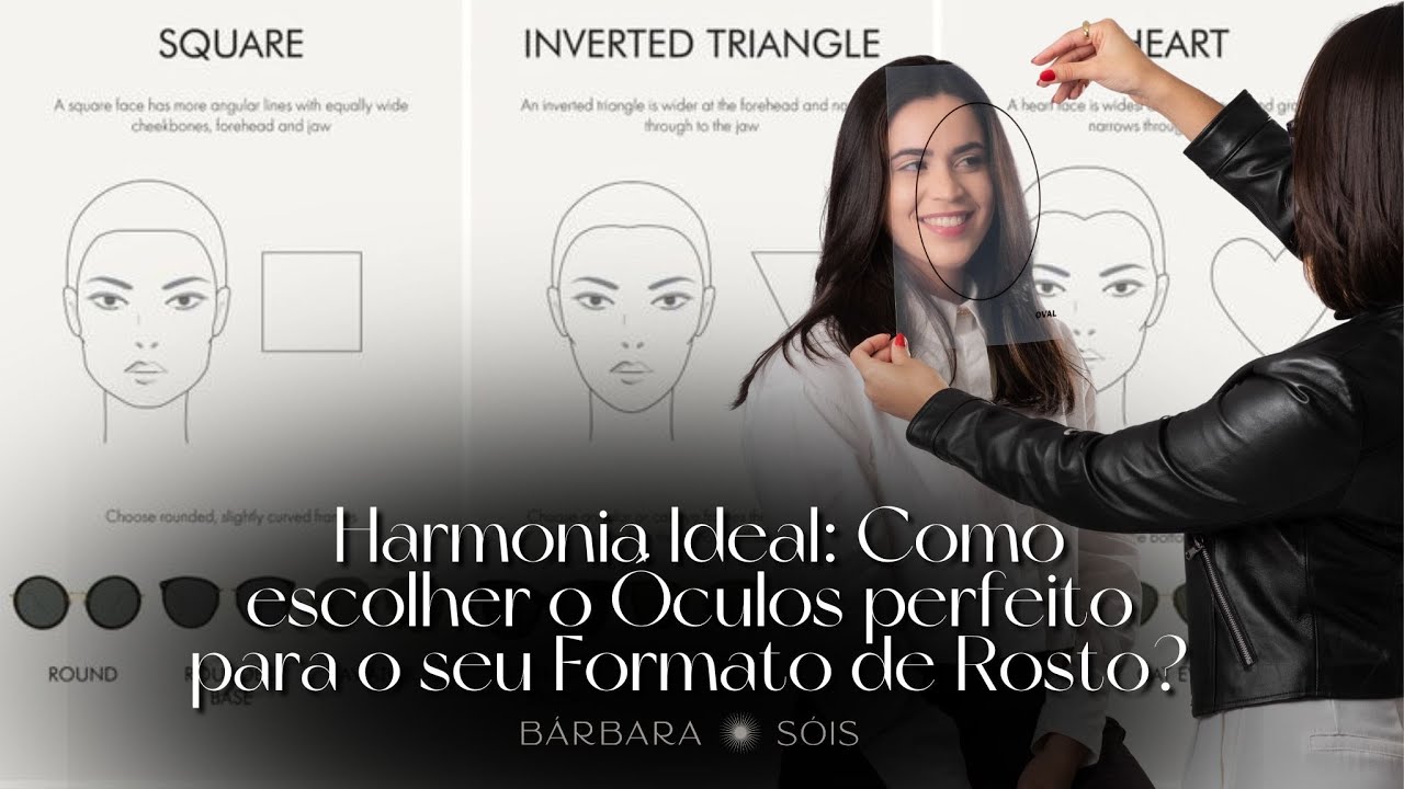 Harmonia Ideal: Como escolher o Óculos perfeito para o seu Formato de Rosto?