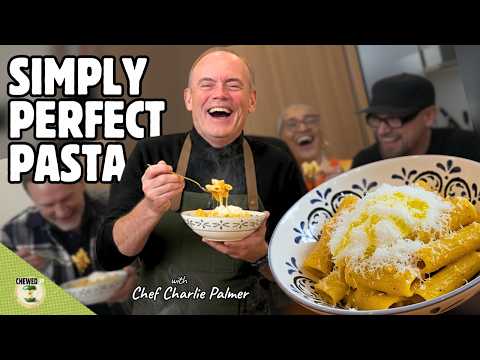 Chef Charlie Palmer is Not Messing Around | Paccheri with Koginut Squash Purée & Stracciatella