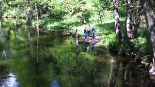 preview picture of video 'Agropensjonat Stręgielek - rzeka Sapina'