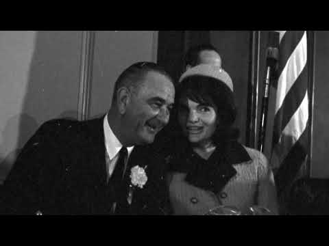 LBJ calls Jackie Kennedy: You give me strength