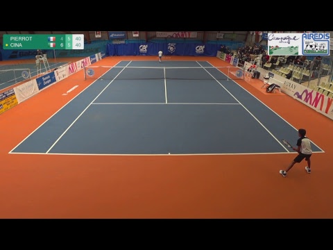 PIERROT Enzo (FRA) VS CINA Federico (ITA) - Court Javier Sanchez