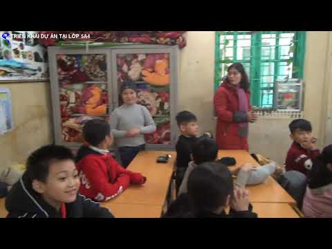 TRIỂN KHAI DỰ ÁN TẠI LỚP 5A4