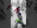 Burp and brake! An easy technique to get the snowmobile on edge! #skidoo #snowmobile