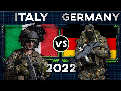 Italy vs Germany Military Power Comparison 2022