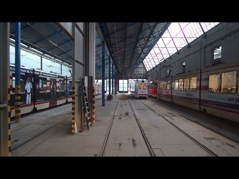 HTM MAT-rit tramlijn 1 Remise Scheveningen - Scheveningen Noorderstrand | GTL8 3118