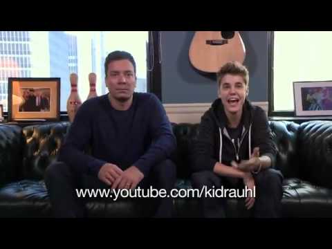 Justin Bieber and Jimmy Fallon interview