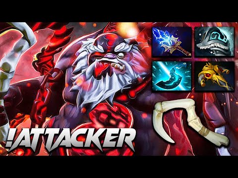 Attacker Pudge Hook Sniper - Dota 2 Pro Gameplay [Watch & Learn]
